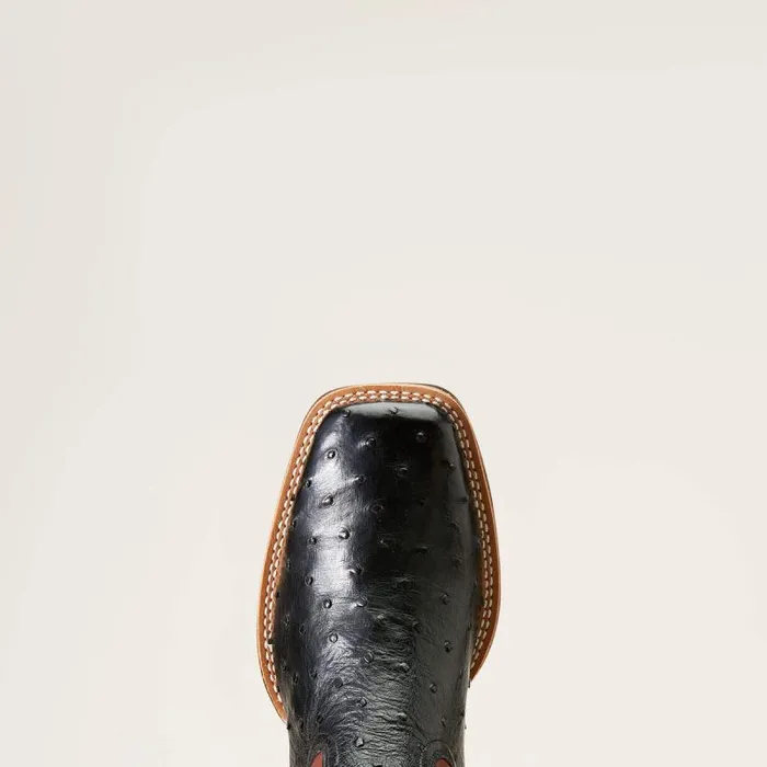 Men Western Boots Ariat Brandin039 Ultra Western Boot Jet Black Full Quill Ostrich Men Western Boots Ariat Brandin039 Ultra Western Boot Jet Black Full Quill Ostrich