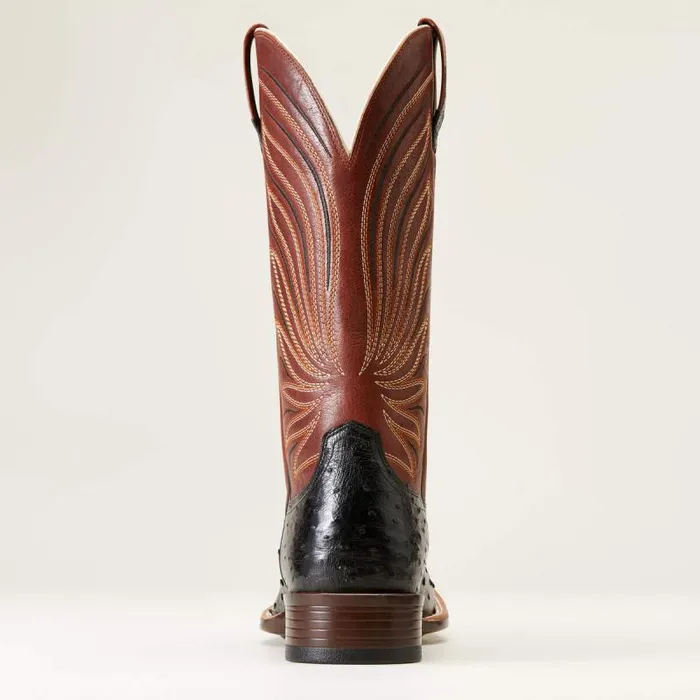 Men Western Boots Ariat Brandin039 Ultra Western Boot Jet Black Full Quill Ostrich Men Western Boots Ariat Brandin039 Ultra Western Boot Jet Black Full Quill Ostrich