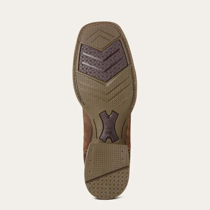 Men Western Boots Ariat Challenger Western Boot Branding Iron Brown Men Western Boots Ariat Challenger Western Boot Branding Iron Brown
