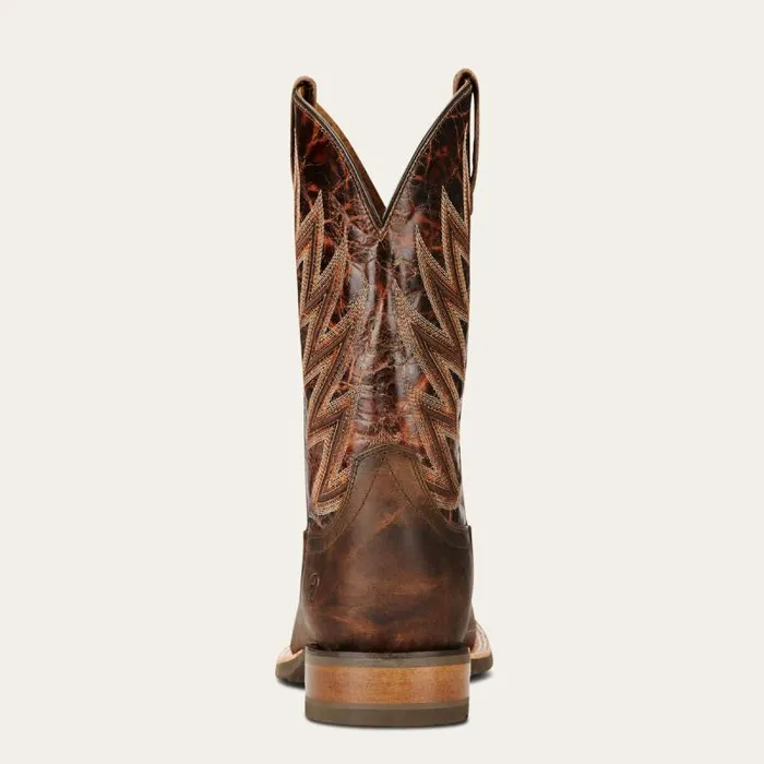 Men Western Boots Ariat Challenger Western Boot Branding Iron Brown Men Western Boots Ariat Challenger Western Boot Branding Iron Brown