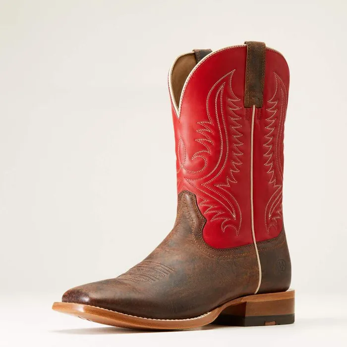 Men Western Boots Ariat Circuit Paxton Cowboy Boot Chestnut Brown