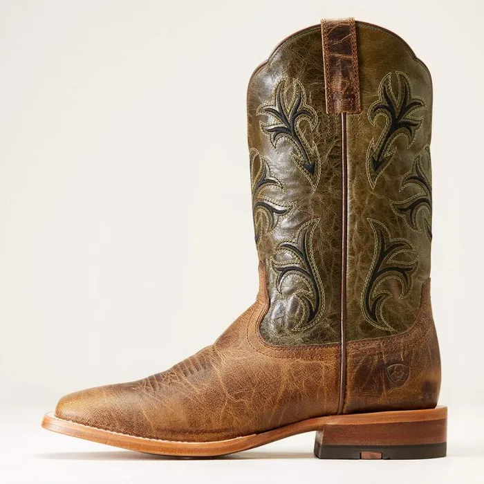 Men Western Boots Ariat Cowboss Western Boot Crinkled Brown Men Western Boots Ariat Cowboss Western Boot Crinkled Brown