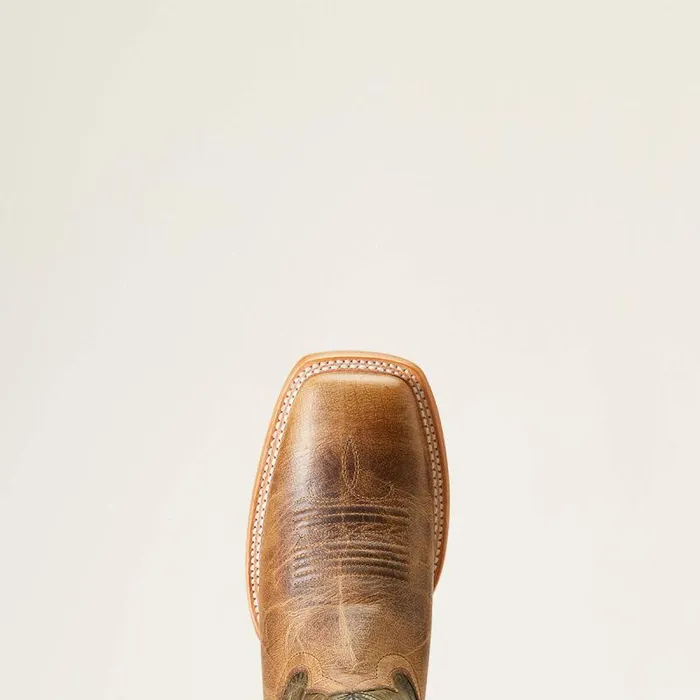 Men Western Boots Ariat Cowboss Western Boot Crinkled Brown Men Western Boots Ariat Cowboss Western Boot Crinkled Brown