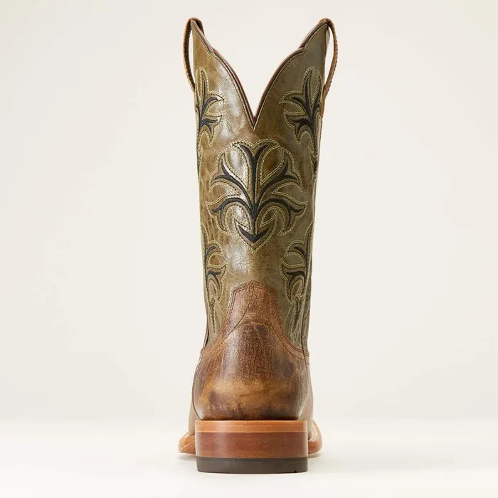 Men Western Boots Ariat Cowboss Western Boot Crinkled Brown Men Western Boots Ariat Cowboss Western Boot Crinkled Brown
