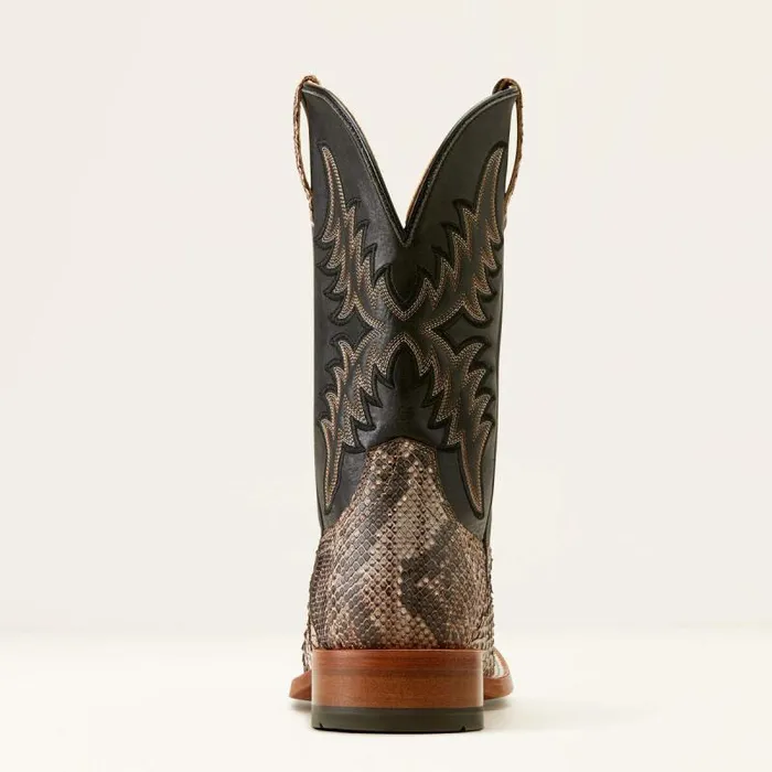 Men Western Boots Ariat Dry Gulch Cowboy Boot Tan Pythonancient Black Men Western Boots Ariat Dry Gulch Cowboy Boot Tan Pythonancient Black
