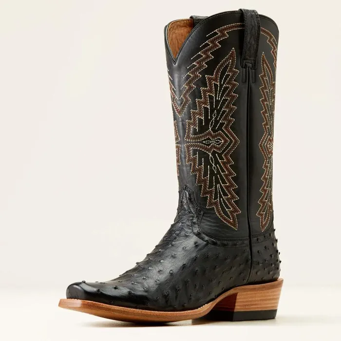 Men Western Boots Ariat Futurity Done Right Cowboy Boot Black Full Quill Ostrichinkwell Men Western Boots Ariat Futurity Done Right Cowboy Boot Black Full Quill Ostrichinkwell