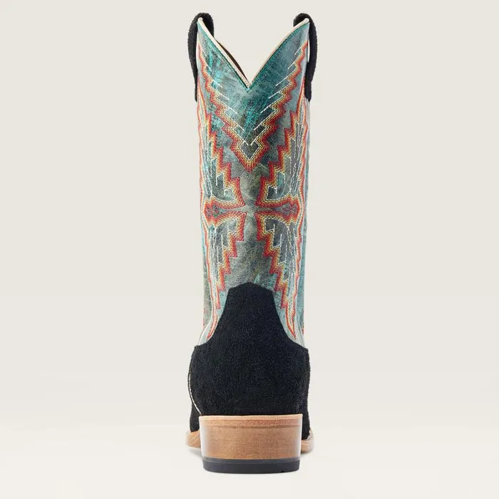 Men Western Boots Ariat Futurity Showman Western Boot Black Roughout Men Western Boots Ariat Futurity Showman Western Boot Black Roughout