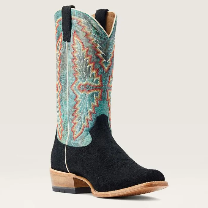 Men Western Boots Ariat Futurity Showman Western Boot Black Roughout Men Western Boots Ariat Futurity Showman Western Boot Black Roughout