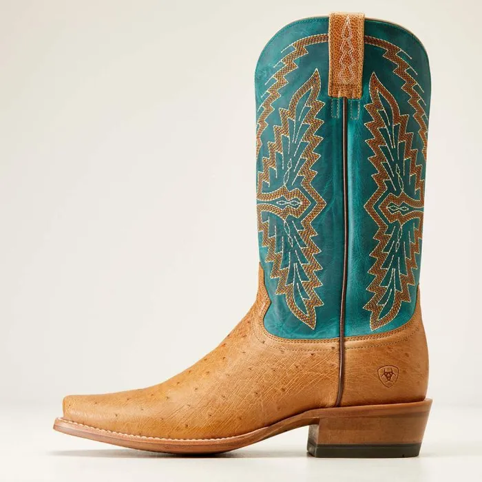 Men Western Boots Ariat Futurity Slider Western Boot Antique Saddle Smooth Quill Os