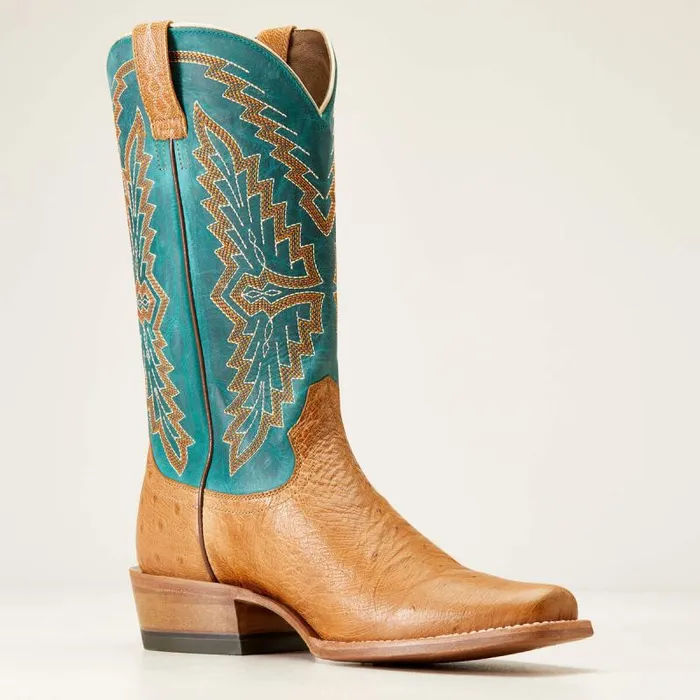 Men Western Boots Ariat Futurity Slider Western Boot Antique Saddle Smooth Quill Os