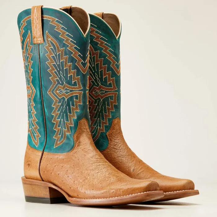 Men Western Boots Ariat Futurity Slider Western Boot Antique Saddle Smooth Quill Os