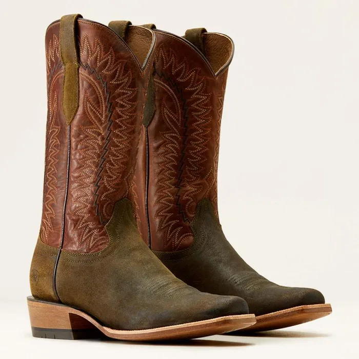 Men Western Boots Ariat Futurity Time Cowboy Boot Olive Roughoutcopper Crunch Men Western Boots Ariat Futurity Time Cowboy Boot Olive Roughoutcopper Crunch