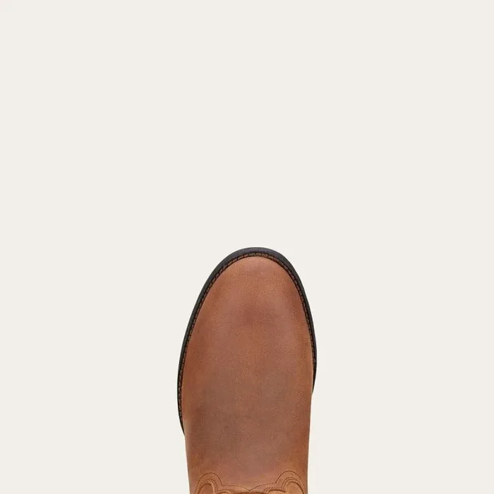 Men Western Boots Ariat Heritage Roper Western Boot Distressed Brown Men Western Boots Ariat Heritage Roper Western Boot Distressed Brown