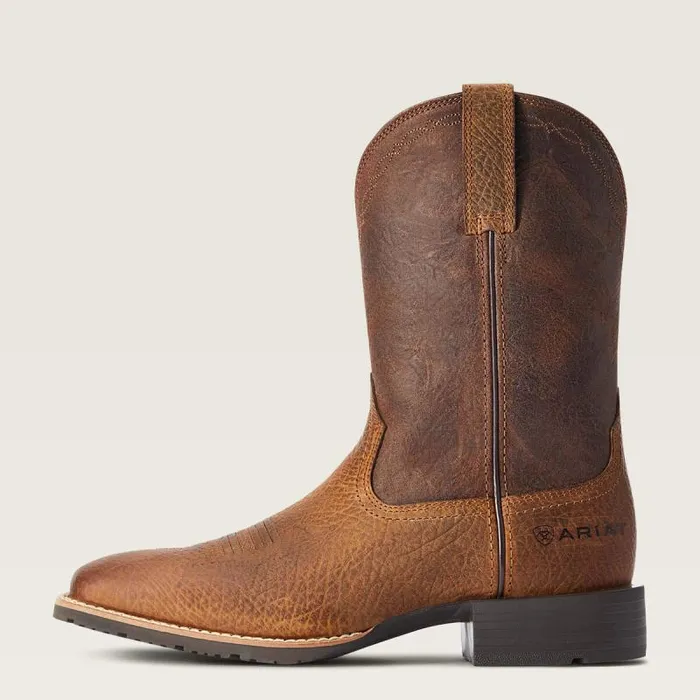 Men Western Boots Ariat Hybrid Grit Western Boot Earth