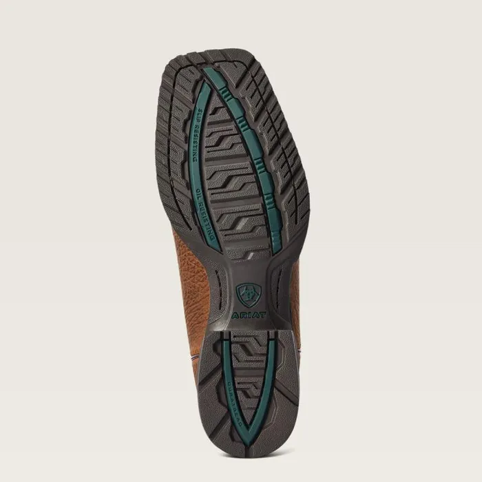 Men Western Boots Ariat Hybrid Grit Western Boot Earth