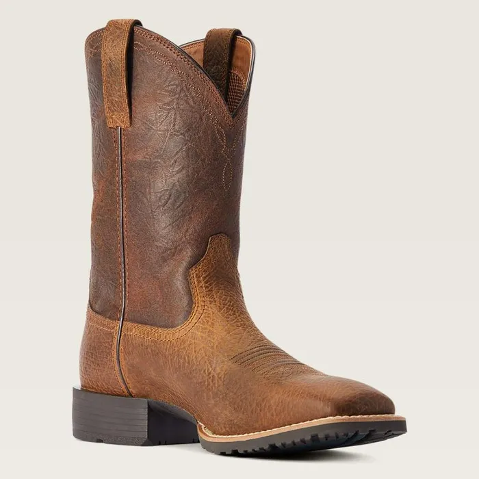 Men Western Boots Ariat Hybrid Grit Western Boot Earth