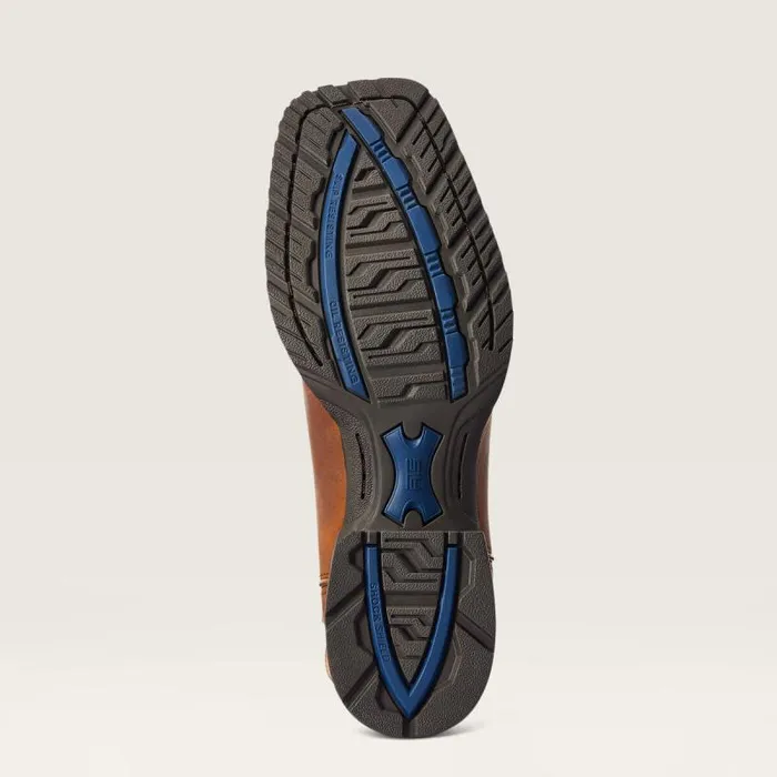 Men Western Boots Ariat Hybrid Ranchwork Western Boot Thatch Brown Men Western Boots Ariat Hybrid Ranchwork Western Boot Thatch Brown