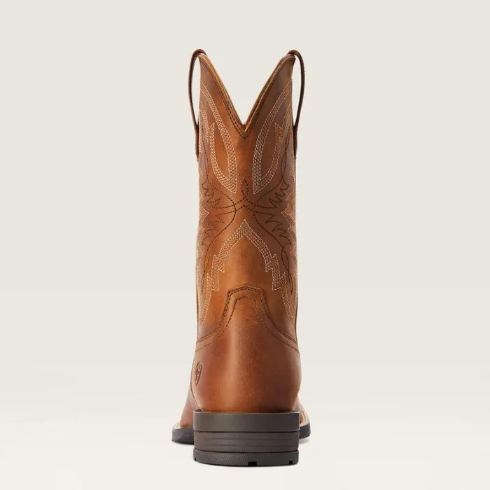 Men Western Boots Ariat Hybrid Ranchwork Western Boot Thatch Brown Men Western Boots Ariat Hybrid Ranchwork Western Boot Thatch Brown