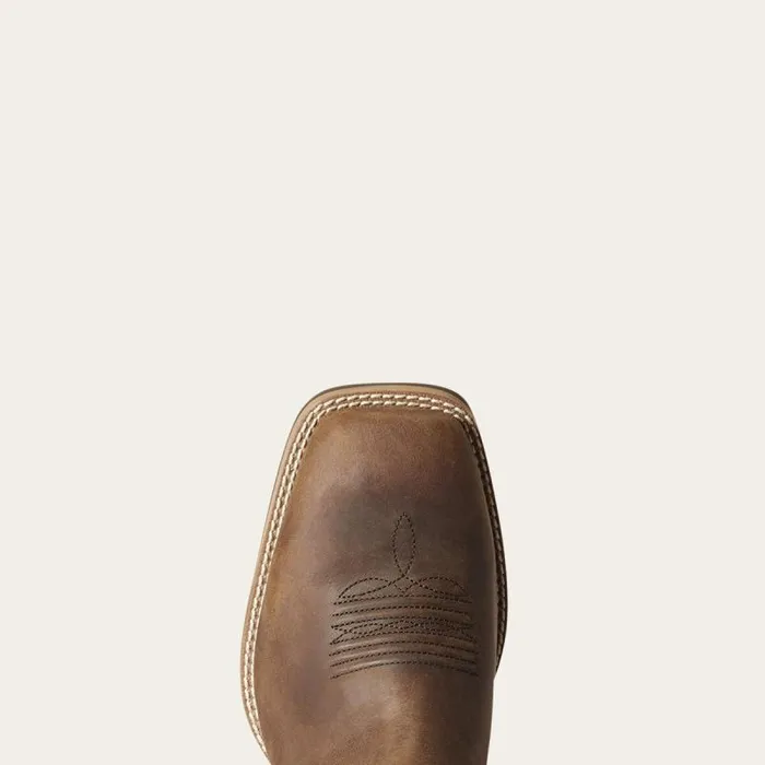 Men Western Boots Ariat Hybrid VentTEK Western Boot Distressed Brown