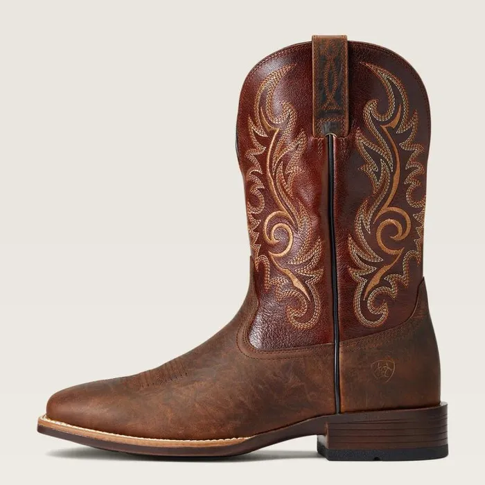 Men Western Boots Ariat Lasco Ultra Western Boot Bar Top Brown Men Western Boots Ariat Lasco Ultra Western Boot Bar Top Brown