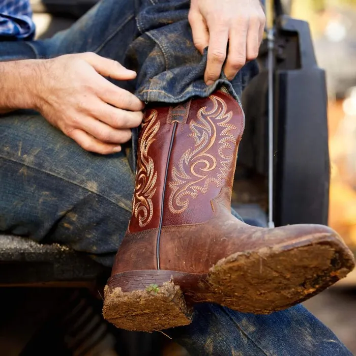 Men Western Boots Ariat Lasco Ultra Western Boot Bar Top Brown Men Western Boots Ariat Lasco Ultra Western Boot Bar Top Brown