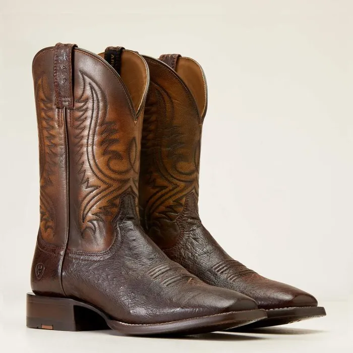 Men Western Boots Ariat Paxton Pro Cowboy Boot Dark Brown Smooth Quill Ostric Men Western Boots Ariat Paxton Pro Cowboy Boot Dark Brown Smooth Quill Ostric