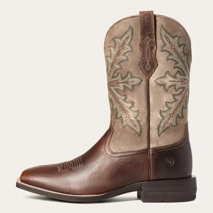 Men Western Boots Ariat Qualifier Western Boot Champ Brown Men Western Boots Ariat Qualifier Western Boot Champ Brown