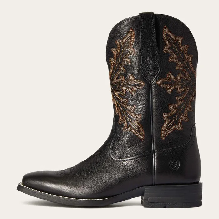 Men Western Boots Ariat Qualifier Western Boot Night Sky Men Western Boots Ariat Qualifier Western Boot Night Sky