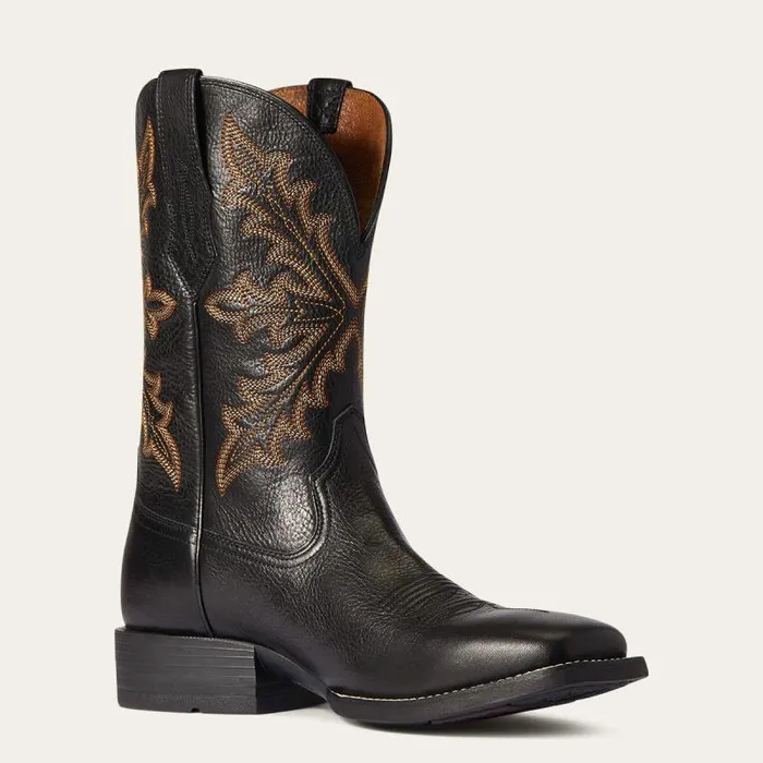 Men Western Boots Ariat Qualifier Western Boot Night Sky Men Western Boots Ariat Qualifier Western Boot Night Sky
