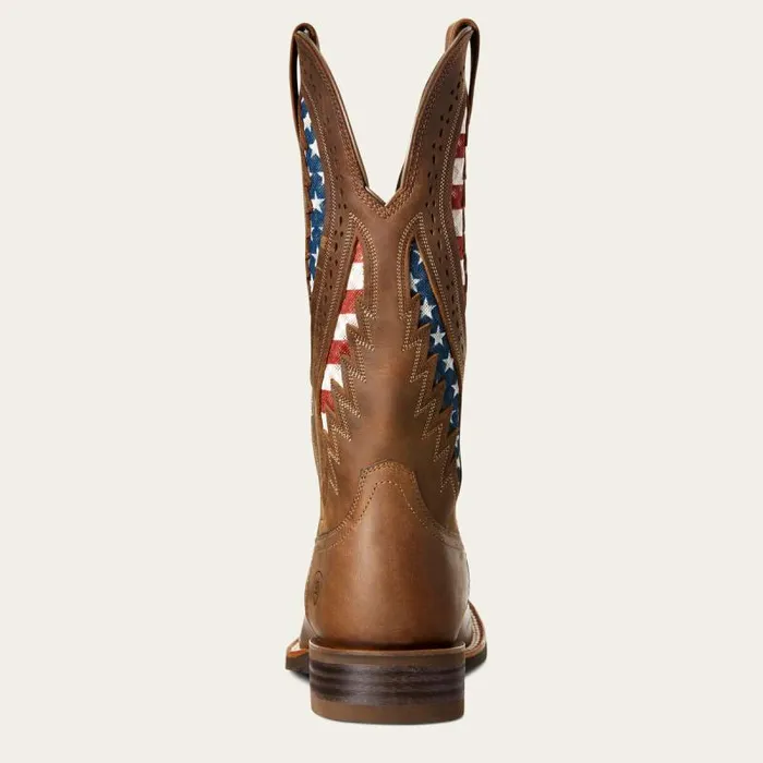 Men Western Boots Ariat Quickdraw VentTEK Western Boot Distressed Brown