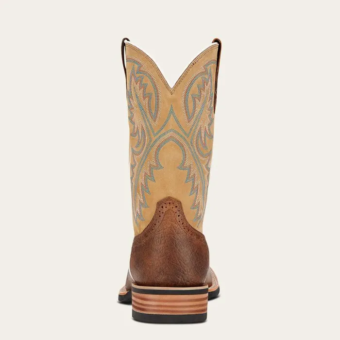 Men Western Boots Ariat Quickdraw Western Boot Tumbled Bark Men Western Boots Ariat Quickdraw Western Boot Tumbled Bark