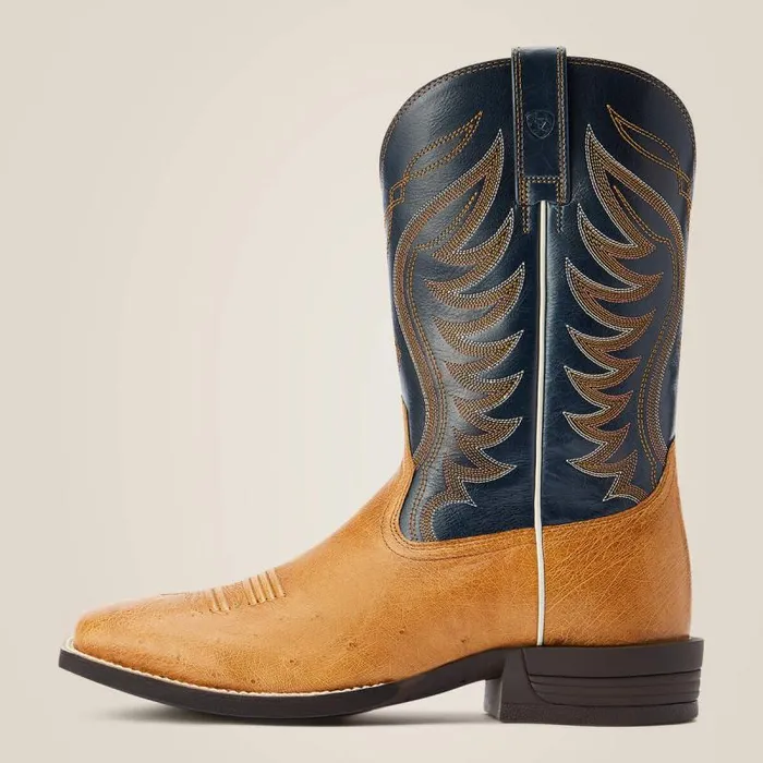 Men Western Boots Ariat Reckoning Western Boot Antique Saddle Sq Ostrich Men Western Boots Ariat Reckoning Western Boot Antique Saddle Sq Ostrich
