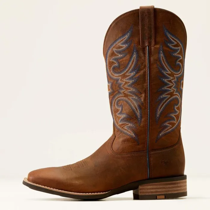 Men Western Boots Ariat Ricochet Cowboy Boot Weathered Chestnut Men Western Boots Ariat Ricochet Cowboy Boot Weathered Chestnut
