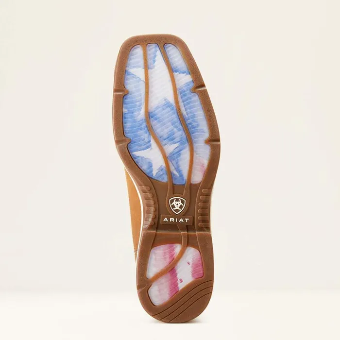 Men Western Boots Ariat Ridgeback VentTEK Western Boot Georgia Clay Men Western Boots Ariat Ridgeback VentTEK Western Boot Georgia Clay