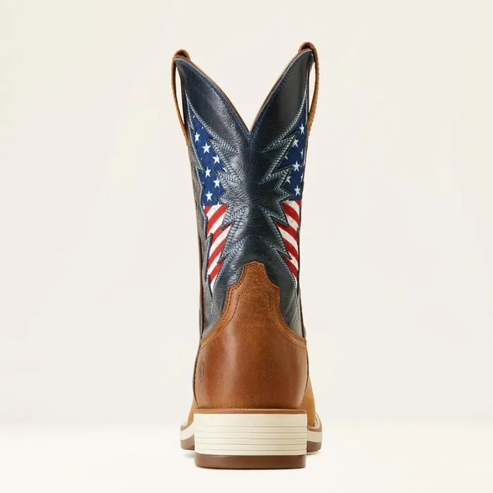Men Western Boots Ariat Ridgeback VentTEK Western Boot Georgia Clay Men Western Boots Ariat Ridgeback VentTEK Western Boot Georgia Clay