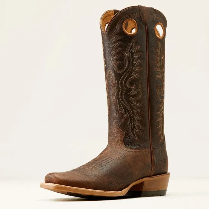 Men Western Boots Ariat Ringer Cowboy Boot Dusted Wheattoffee Crunch
