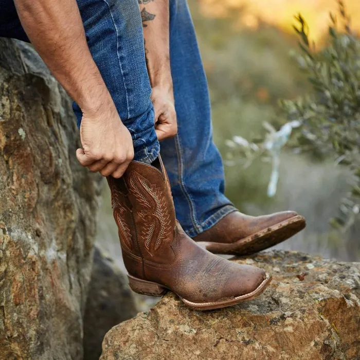 Men Western Boots Ariat Rowder VentTEK 360 Cowboy Boot Earth Men Western Boots Ariat Rowder VentTEK 360 Cowboy Boot Earth