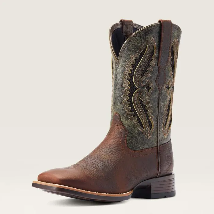 Men Western Boots Ariat Rowder VentTEK 360 Cowboy Boot Rowdy Rust