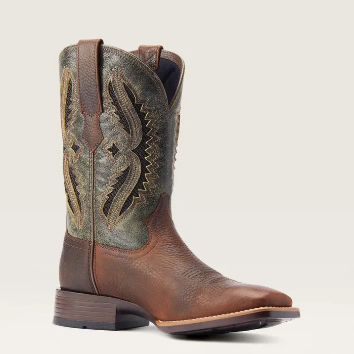Men Western Boots Ariat Rowder VentTEK 360 Cowboy Boot Rowdy Rust