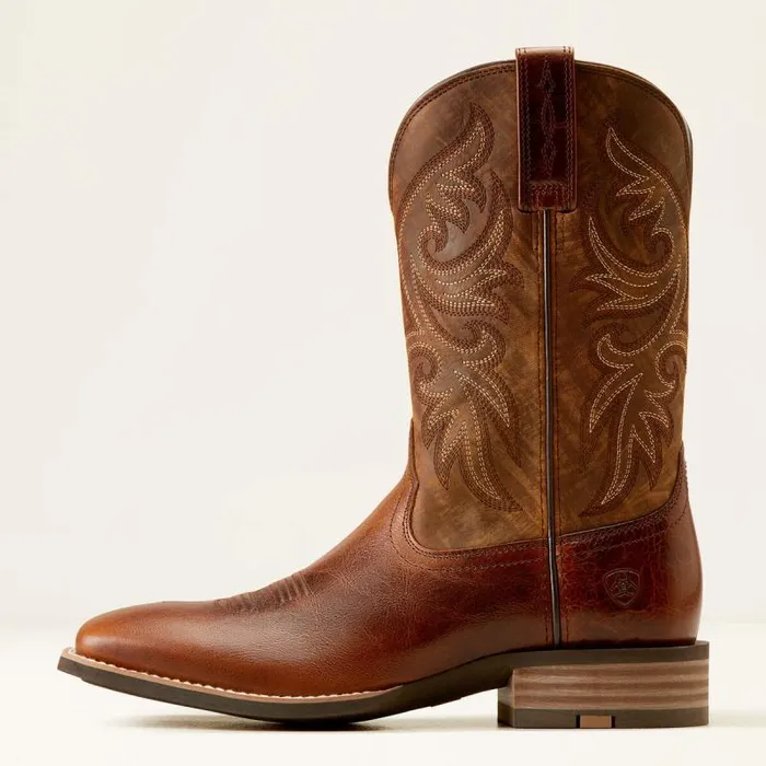 Men Western Boots Ariat Slingshot Cowboy Boot Beasty Brownrugged Tan