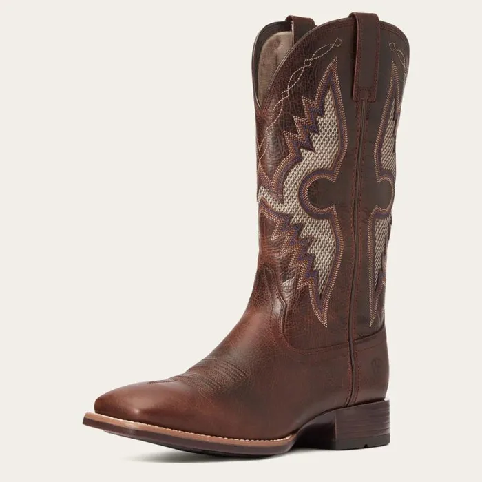 Men Western Boots Ariat Solado VentTEK Western Boot Dark Whiskey