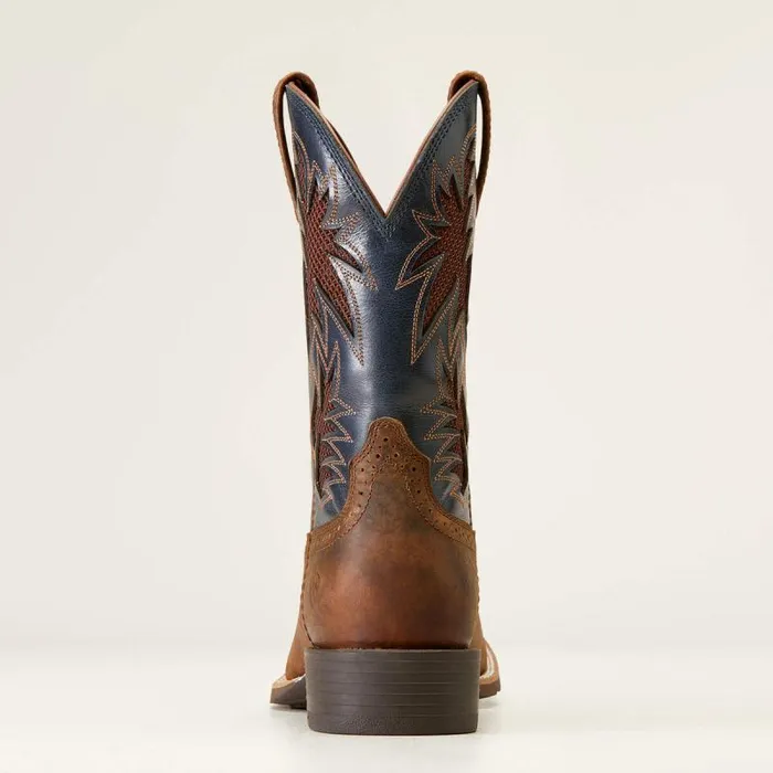 Men Western Boots Ariat Sport Cool VentTEK Western Boot Bar Top Brown Men Western Boots Ariat Sport Cool VentTEK Western Boot Bar Top Brown