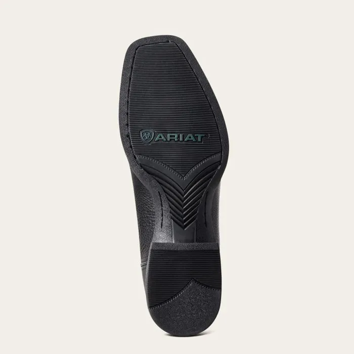 Men Western Boots Ariat Sport Herdsman Western Boot Black Deertan