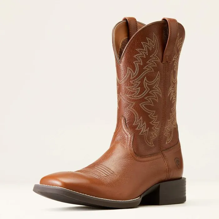 Men Western Boots Ariat Sport Latigo Western Boot Toasted Tan