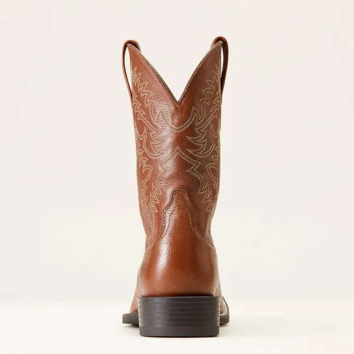 Men Western Boots Ariat Sport Latigo Western Boot Toasted Tan Men Western Boots Ariat Sport Latigo Western Boot Toasted Tan