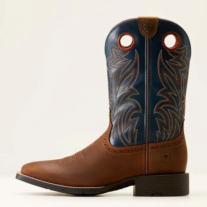 Men Western Boots Ariat Sport Sidebet Western Boot Distressed Brown Men Western Boots Ariat Sport Sidebet Western Boot Distressed Brown