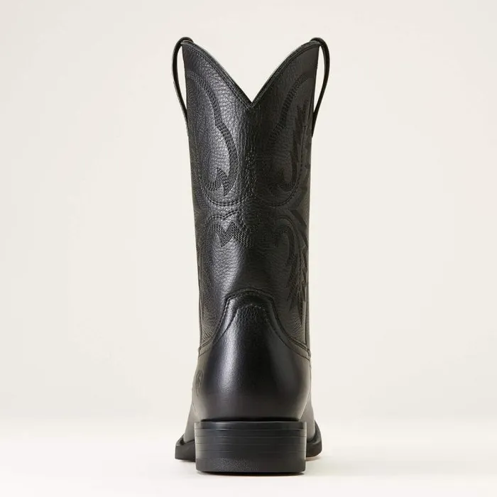 Men Western Boots Ariat Sport Stratten Cowboy Boot Black Deertan Men Western Boots Ariat Sport Stratten Cowboy Boot Black Deertan