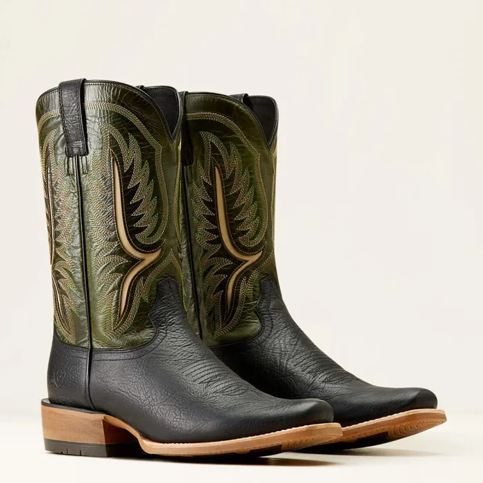 Men Western Boots Ariat Stadtler Cowboy Boot Best In Blackneon Lime Men Western Boots Ariat Stadtler Cowboy Boot Best In Blackneon Lime