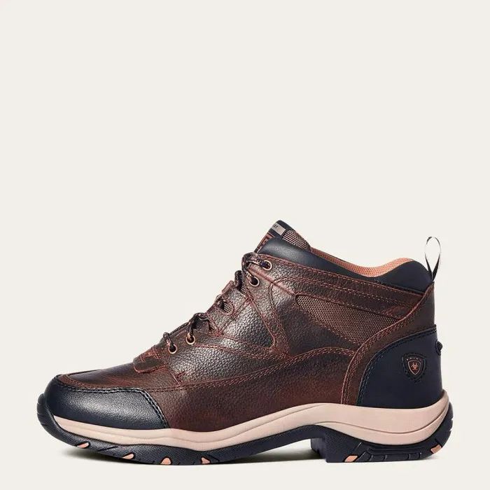 Men Western Boots Ariat Terrain Brown Oiled Rowdy