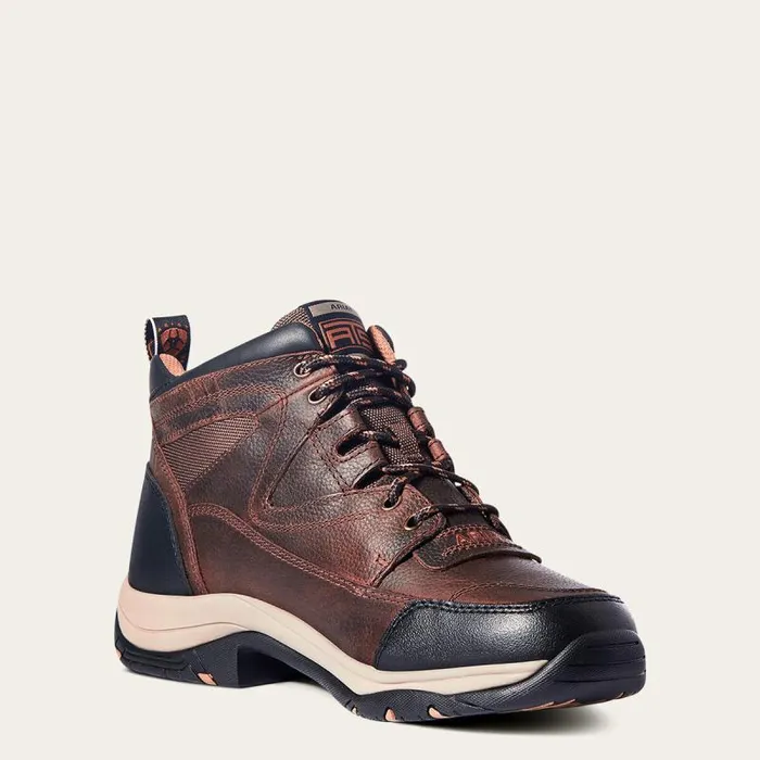 Men Western Boots Ariat Terrain Brown Oiled Rowdy